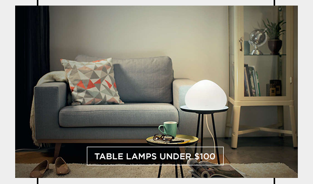 Table lamps under 100