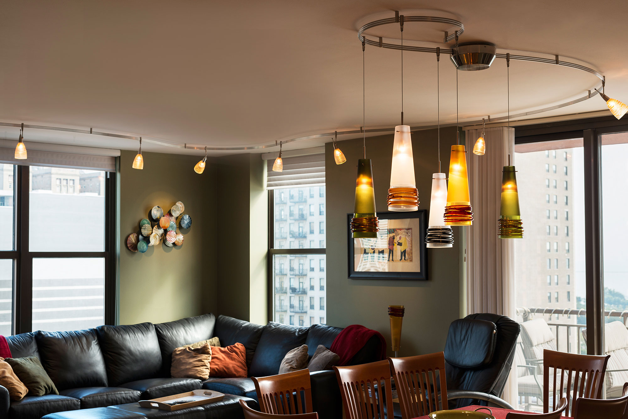 lighting lights living hanging track monorail mounted modern lamps edge led dining fixtures lightology sectional sofa kitchen rooms surface place