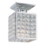 Chelsea Mini Square Semi Flush Ceiling