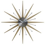 Sunburst Wall Clock
