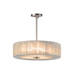 Organza Wrap 22-inch Pendant