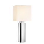 Mirror Square Table Lamp