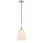 Glass Tall Cone Pendant