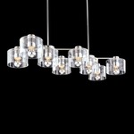 Transparence Rectangle Cluster Pendant