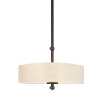 Billiardo Linen Shade Pendant