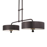 Billiardo 2-Light Metal Shade Pendant