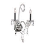 Crystal Fountain Wall Sconce