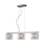 Block Crystal Linear Pendant