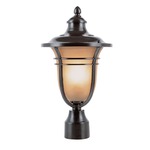 Amber Drop Outdoor Post Top Lantern