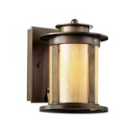 Bronzed Honey Wall Lantern