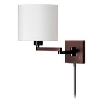 Cast Metal Double Arm Swing Wall Light