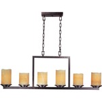 Luminous Linear Chandelier