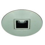 T3671 3.5 Inch Two Part Trim Square Pinhole Opening