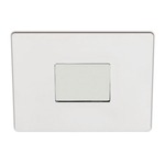 S4151 3 Inch Square Shower Trim With Square Pinhole Opening