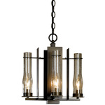 New Town 4-light Chandelier