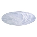 243 6 Inch Swirled Etched Recessed Shower Trim