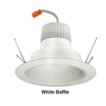 J6RLG3 6 Inch 600 Lumen Baffle Retrofit Downlight Trim
