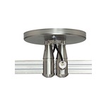 2-Circuit Monorail 4 Inch Round Dual Feed Canopy