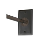 Monorail 2x4 Rectangular Canopy Direct End Power Feed