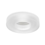 4180 Series 4 Inch Frost Solid Glass Collar Trim