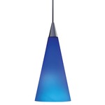 Decorative Low Voltage Tall Cone Glass Pendant