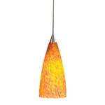 Decorative Low Voltage Flute Glass Pendant
