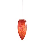 Decorative Low Voltage Flame Glass Pendant