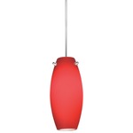 Decorative Low Voltage Ellipse Glass Pendant