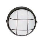 Large Round Aluminum Bulk Head W / Guard