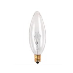 B8 Torpedo Candelabra Base 15W 120V