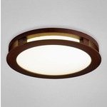 Zelkova Medium Round Ceiling Flush Mount