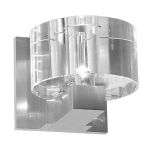 Round Crystal Wall Sconce