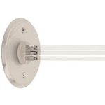 Monorail 2-Circuit 4 Inch Round End Feed Canopy