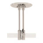 Monorail 2-Circuit 4 Inch Round Dual Feed Canopy