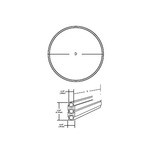 Monorail 2-Circuit Pre-Bent Circle