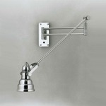 NAW33 Swing Arm Wall Sconce W / NAR83 Shade