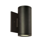 Silo Double Exterior Wall Sconce