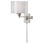Double Shade Swing Arm Wall Sconce