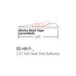 Soft Strip Flat Heat Sink Reflector