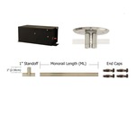 Monorail 600W Remote Dual Feed Kit 1 Inch Drop