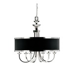 Tuxedo 6 Light Single Shade Chandelier
