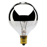 G16.5 Half Chrome Candelabra Base 25W 120V