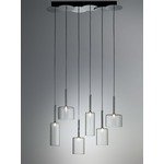 Spillray Six Light Linear Suspension