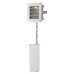 Step Main LED Wall Mount W / Louvered Faceplate