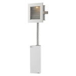 Step Satlt LED Wall Mount W / Louvered Faceplate