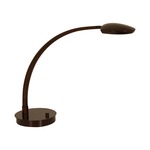 Pelle Arched Arm LED Table Lamp W / Round Base