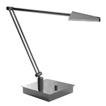 Ronin Bendable Arm LED Table Lamp W / Square Base