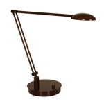 Vital Bendable Arm LED Table Lamp W / Round Base