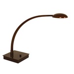 Vital Arched Arm LED Table Lamp W / Square Base