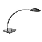 Vital Arched Arm LED Table Lamp W / Square Base